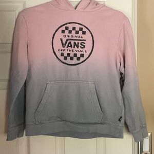 Vans Gradient Pink and Gray Hoodie